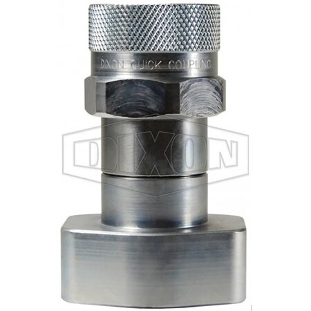 Dixon VEP Quick Disconnect Hydraulic Flange Pad Coupling, 1-1/2 in Nominal, Steel 12VEPFP12